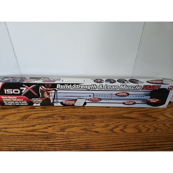 Other - ISO 7X Muscle Building 7 sec. Workout Bar Isometric Gym Exercise As Seen On TV